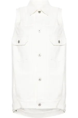 SACAI Sleeveless denim gilet