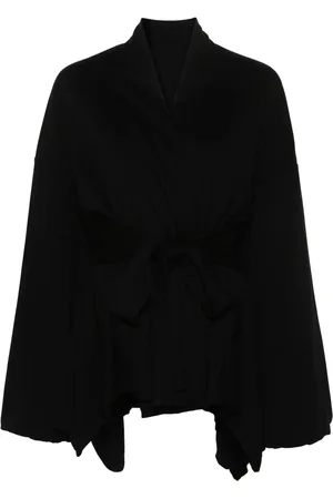 Rick Owens Tommy Wing wrapped jacket