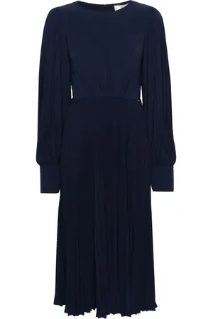NISSA Pleated midi dress