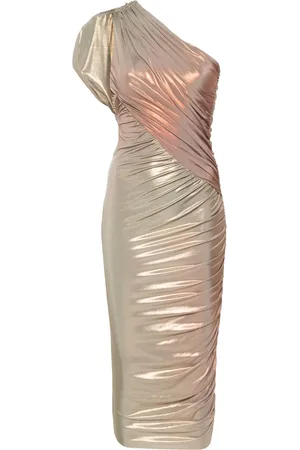 Rick Owens Amira asymmetric midi dress