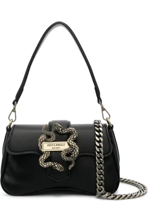 Roberto Cavalli Logo-plaque mini bag