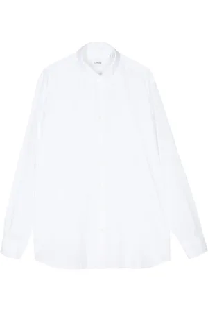 LARDINI Drop-shoulder long-sleeve shirt