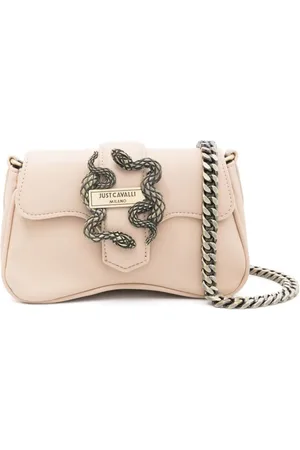 Roberto Cavalli Logo-plaque mini bag