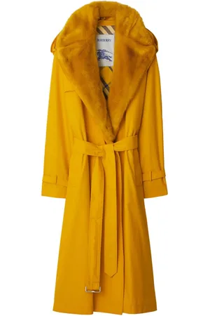 Il Gufo Montgomery hooded duffle coat - Yellow