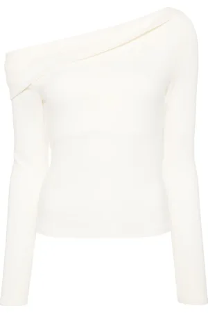 Reformation Elio off-shoulder top