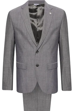 Manuel Ritz Single-breasted wool suit