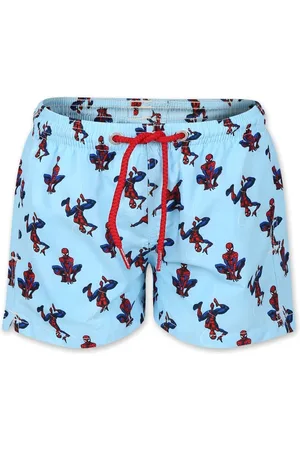 MC2 SAINT BARTH X Spiderman drawstring swim shorts