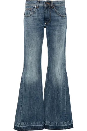 Stella McCartney Mid-rise flared jeans