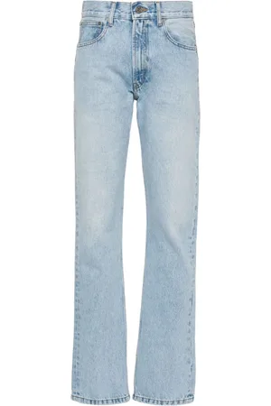 Jean Paul Gaultier Light-wash tapered jeans