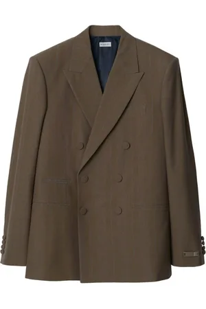 Burberry Peak-lapel wool blazer