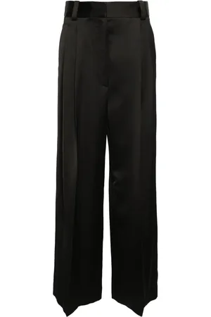Khaite Simone satin trousers