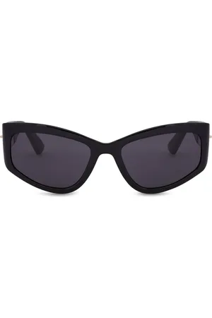 Moschino Zip-detail cat-eye sunglasses