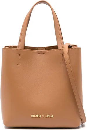 Bimba y Lola Small Chihuahua leather tote bag