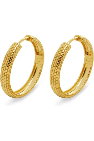 Monica Vinader Medium Heirloom hoop earrings