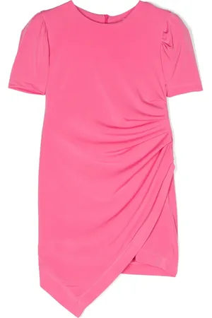 MISS GRANT Gathered-detail dress