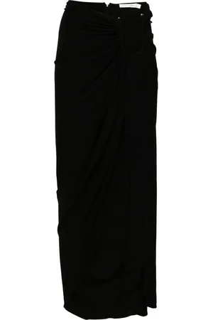 CHRISTOPHER ESBER Odessa draped midi skirt