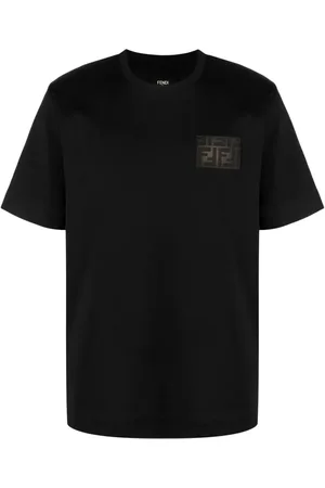 Fendi FF-patch cotton T-shirt