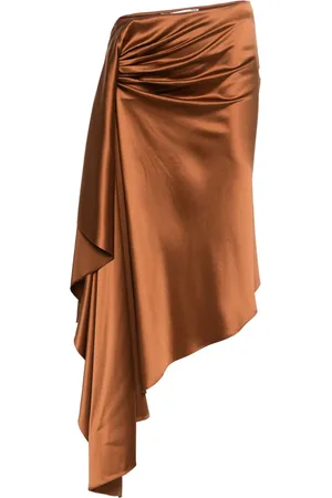 CHRISTOPHER ESBER Cusco silk midi skirt