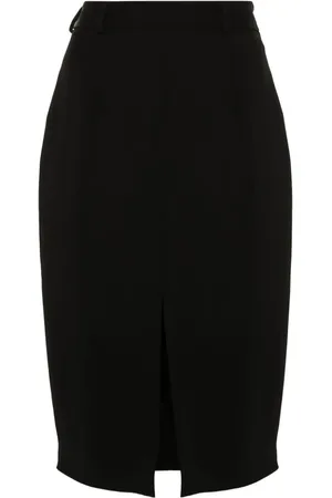Styland Front-slit pencil skirt