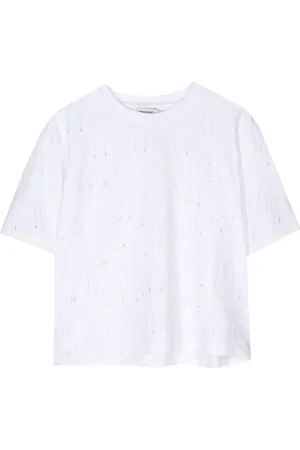 Simkhai Amaru string-embellished T-shirt
