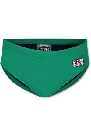 MC2 SAINT BARTH Logo-patch swim trunks