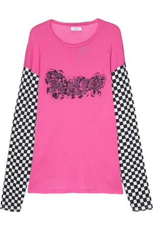 ERL Distressed-finish cotton T-shirt