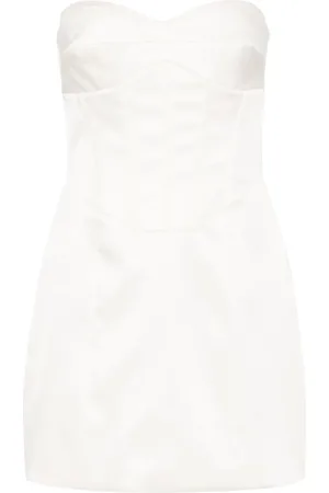 Reformation Pacie satin mini dress