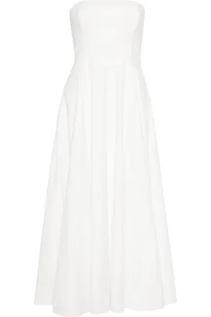 Reformation Astoria strapless midi dress