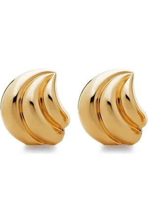 Monica Vinader Swirl polished-finish earrings