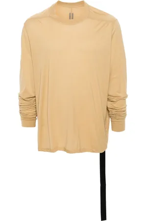 Rick Owens Long sleeve cotton T-shirt