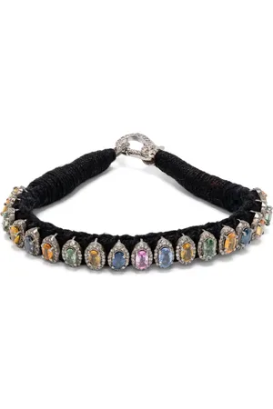 JIA JIA Rainbow Sapphire statement bracelet