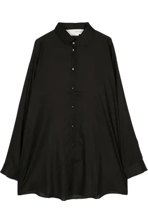 ISABEL BENENATO Long-length cotton shirt