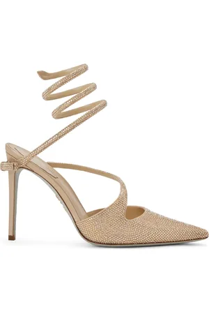 RENE CAOVILLA Margot rhinestone-embellished pumps