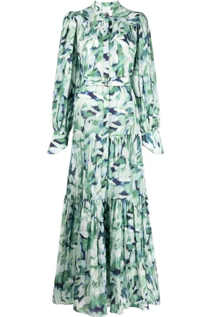 Acler Matthew pleated maxi dress