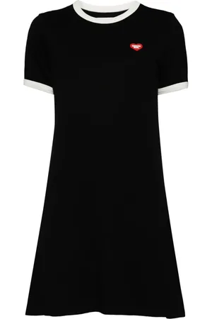 Chocoolate Heart-print T-shirt dress