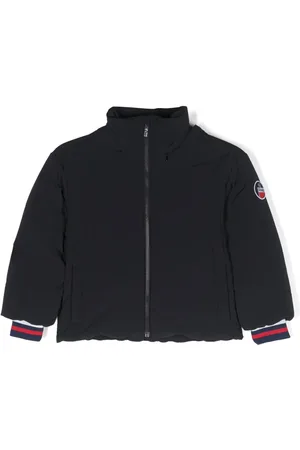 Fusalp Kids Logo-patch high-neck ski jacket