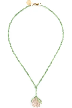 Simone Rocha Cluster Flower crystal necklace