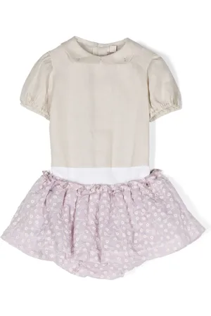 LA STUPENDERIA Linen shorts set