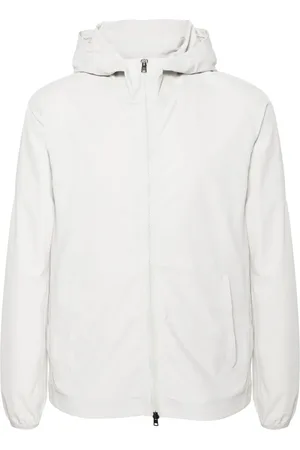 HERNO Zip-up hooded bomber jacket