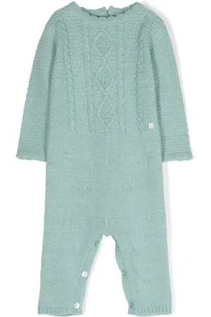 PATACHOU Cable-knit round-neck romper