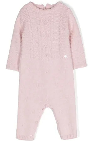 PATACHOU Cable-knit round-neck romper