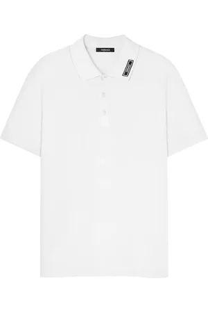 VERSACE 90s Logo polo shirt
