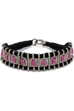 JIA JIA Ruby and diamond statement bracelet