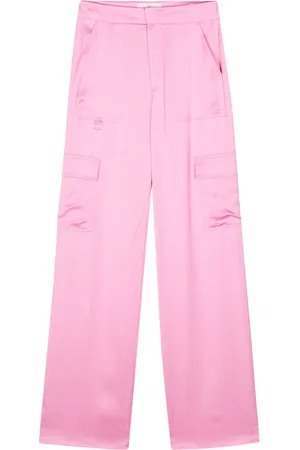 Chiara Ferragni Textured straight cargo pants