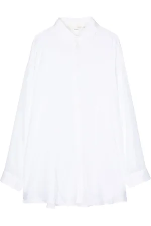 ISABEL BENENATO Long-length cotton shirt
