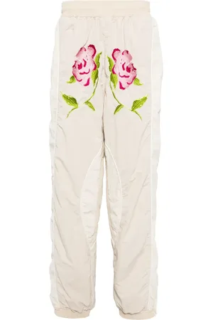KIDSUPER STUDIOS Embroidered-motif track pants