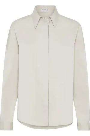 Brunello Cucinelli Monili-embellished shirt