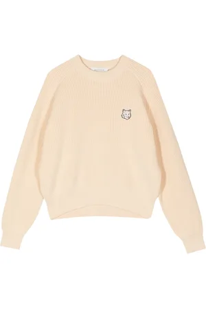 Maison Kitsuné Bold Fox-appliqué jumper