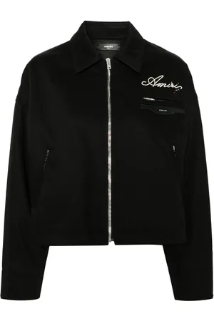 AMIRI Pearl embellishmet denim jacket