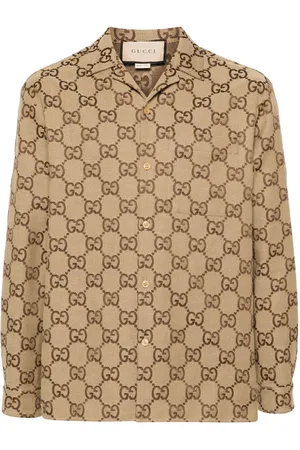 Gucci Maxi GG canvas shirt